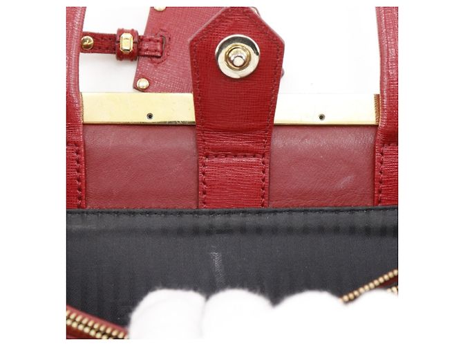 Borsa a Spalla 2 in 1 Fendi Petite a Jules Rosso - vista 9