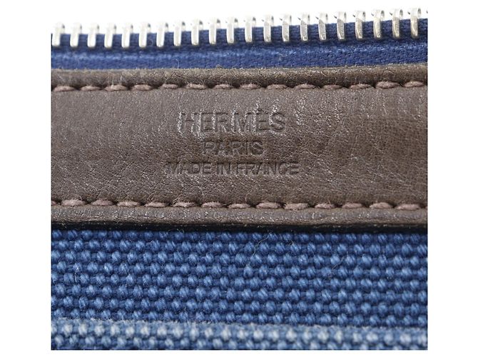 Borsa Cavasmira PM di Hermès Blu navy - vista 12
