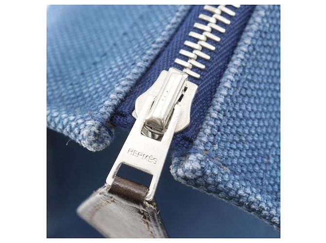 Borsa Cavasmira PM di Hermès Blu navy - vista 16