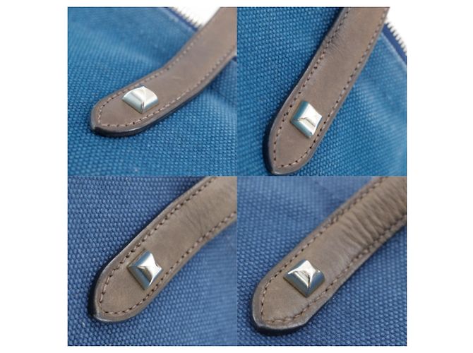 Borsa Cavasmira PM di Hermès Blu navy - vista 17