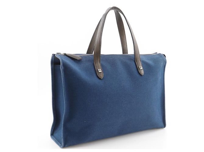 Borsa Cavasmira PM di Hermès Blu navy - vista 3