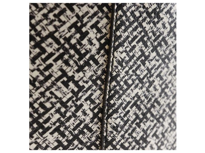 Tod's Papier Tragetasche Schwarz Weiß - Ansicht 10