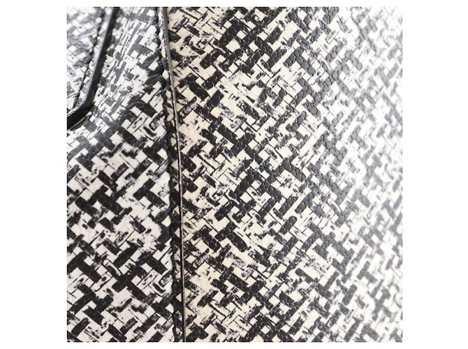 Tod's Papier Tragetasche Schwarz Weiß - Ansicht 11