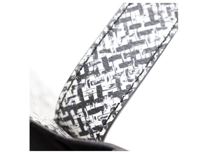 Tod's Papier Tragetasche Schwarz Weiß - Ansicht 15