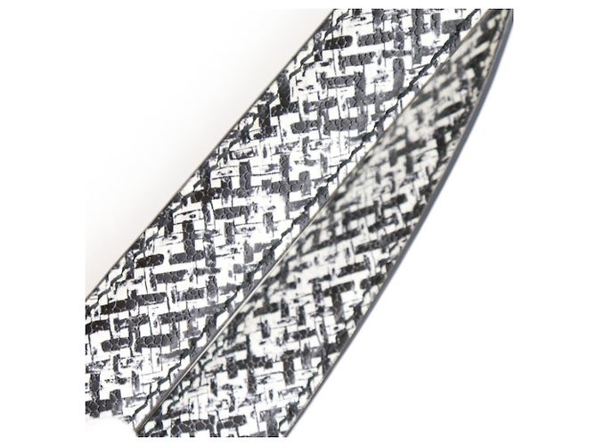 Tod's Papier Tragetasche Schwarz Weiß - Ansicht 5