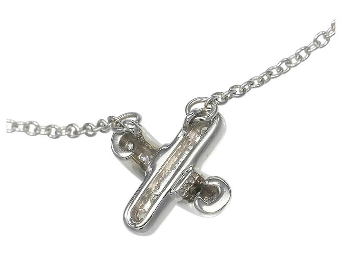 Platin-Diamant-Halskette Tiffany & Co. - Ansicht 4