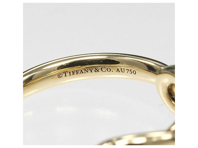 Anello Infinity in oro giallo 18K di Tiffany & Co. - vista 4
