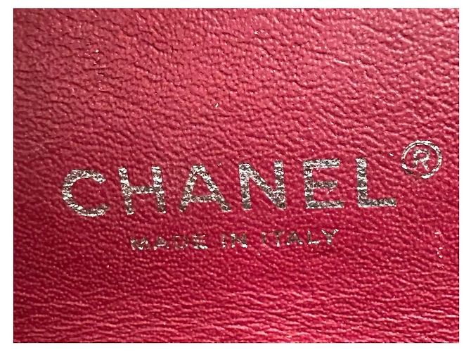 Chanel Timeless CF Maxi Borsa a mano in vernice rossa Rosso - vista 2