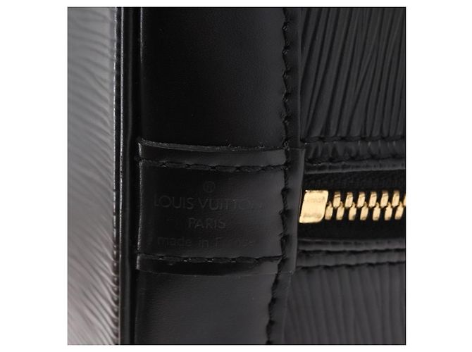 Louis Vuitton Alma Epi Leather PM Negro - vista 6