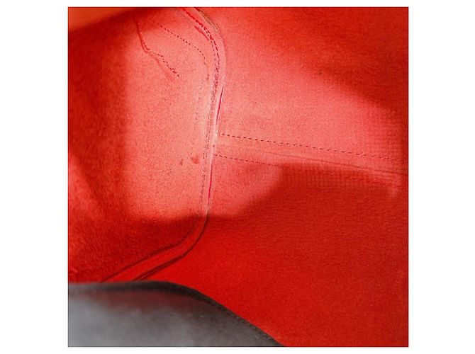 Borsa Louis Vuitton Speedy 25 in rosso castigliano - vista 13