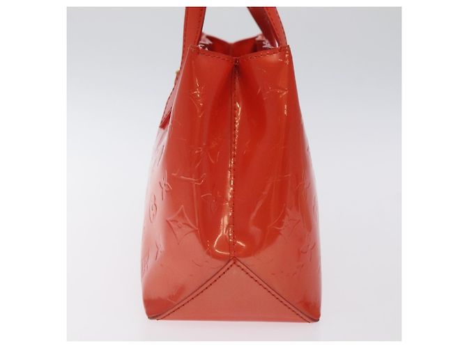 Borsa a mano Wilshire Monogram Vernis PM Louis Vuitton Arancione - vista 4