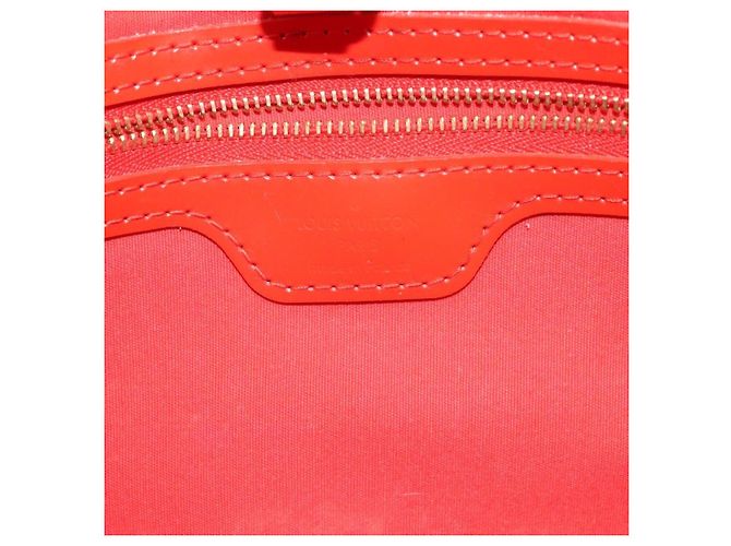 Borsa a mano Wilshire Monogram Vernis PM Louis Vuitton Arancione - vista 6