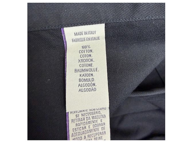 Camicia tattica Ralph Lauren Purple Label in cotone blu navy - vista 6