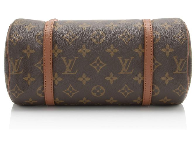 Louis Vuitton Vintage Monogramm Canvas Papillon 26 Handtasche Braun - Ansicht 4