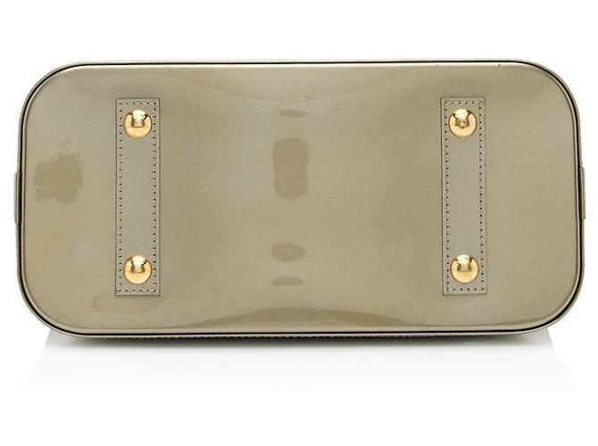 Louis Vuitton Monogram Vernis Alma PM Handtasche Grün - Ansicht 4
