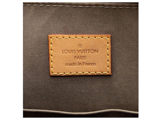 Louis Vuitton Monogram Vernis Alma PM Handtasche Grün - Ansicht 8