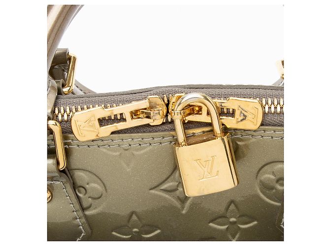 Louis Vuitton Monogram Vernis Alma PM Handtasche Grün - Ansicht 9