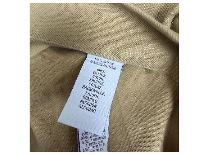 Camisa tática Ralph Lauren Purple Label em algodão marrom Vermelho - vista 5