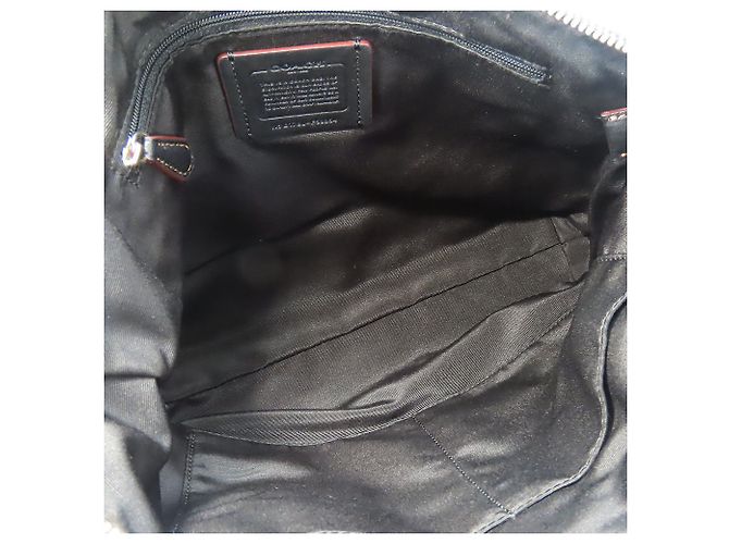 Borsa in pelle 2 in 1 Coach F59354 Nero - vista 16
