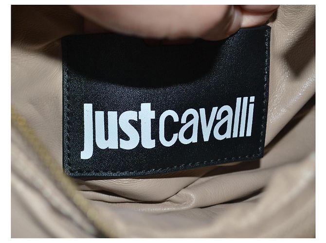 Borsa a mano Just Cavalli Beige in similpelle - vista 7