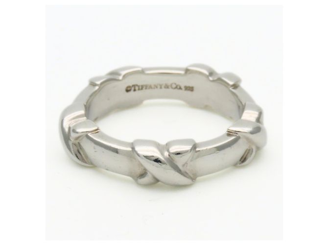 Tiffany & Co. Signatur Bandring aus Silber 925 - Ansicht 3