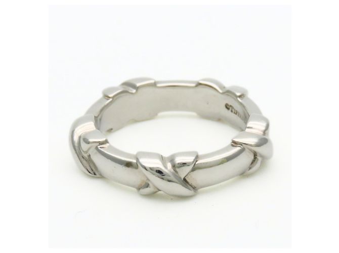Tiffany & Co. Signatur Bandring aus Silber 925 - Ansicht 5