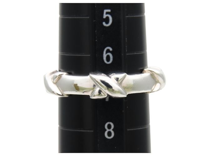 Tiffany & Co. Signatur Bandring aus Silber 925 - Ansicht 9