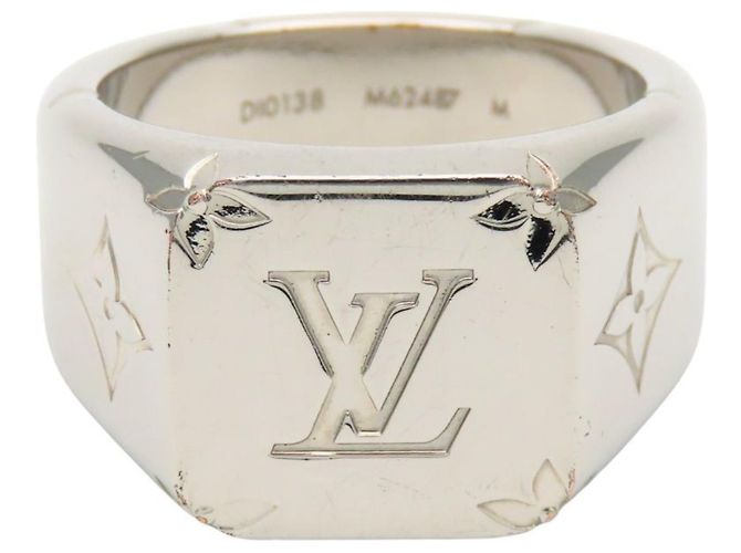 Anello Signet Louis Vuitton M62487 Argento - vista 2