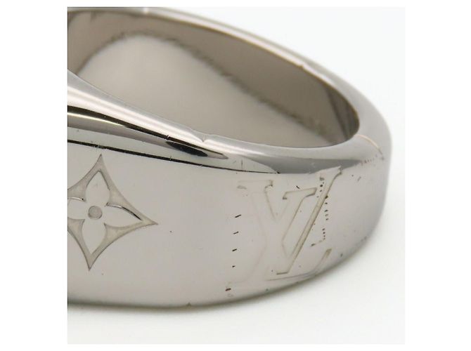 Anello Signet Louis Vuitton M62487 Argento - vista 4