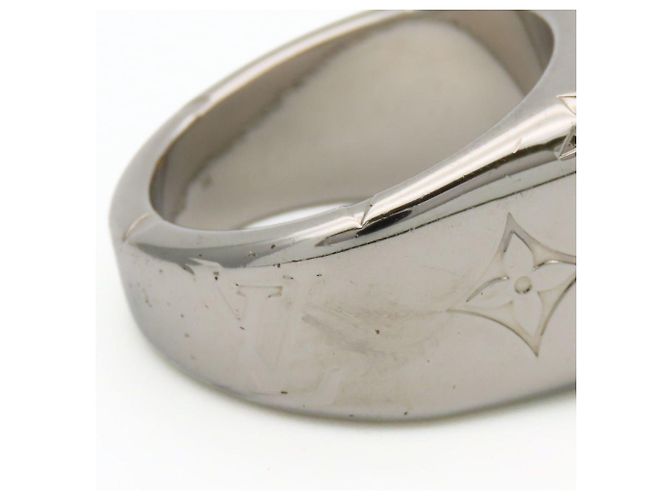 Anello Signet Louis Vuitton M62487 Argento - vista 5