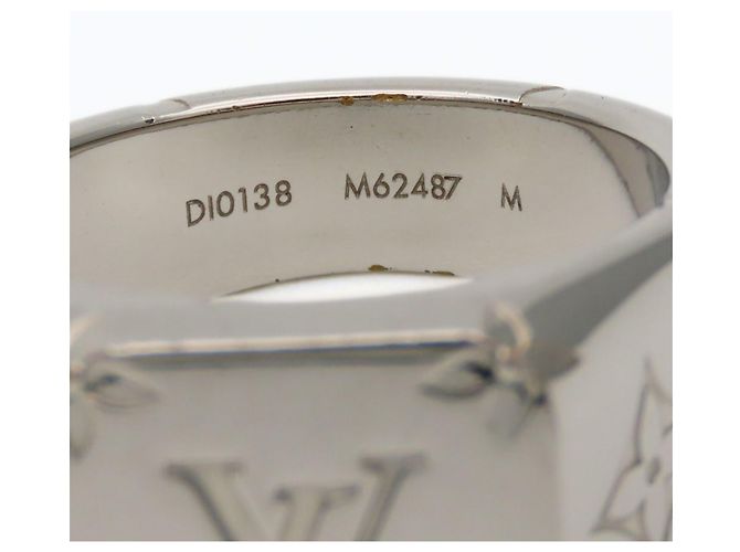 Anello Signet Louis Vuitton M62487 Argento - vista 6