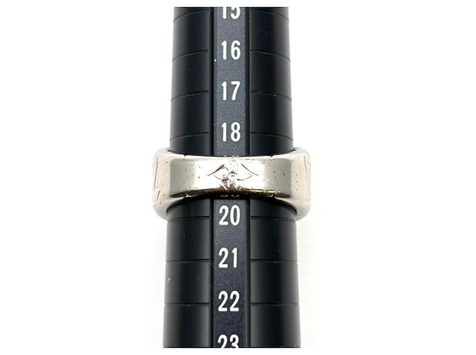Anello Signet Louis Vuitton M62487 Argento - vista 9