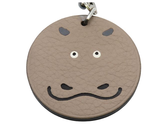 Charm per borsa in pelle beige Hermès - vista 3
