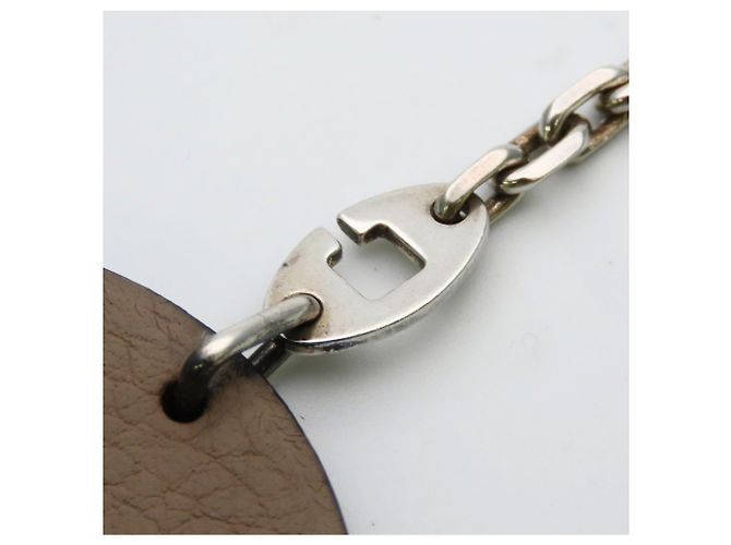 Charm per borsa in pelle beige Hermès - vista 8