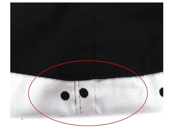 Autre Marque MooRER Dot Pattern Polyester Coat Black - view 14