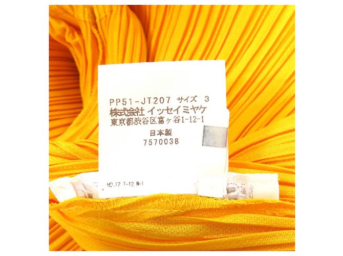 Issey Miyake Polyesterkleid PLEATS PLEASE PLEATS PLEASE Gelb - Ansicht 6