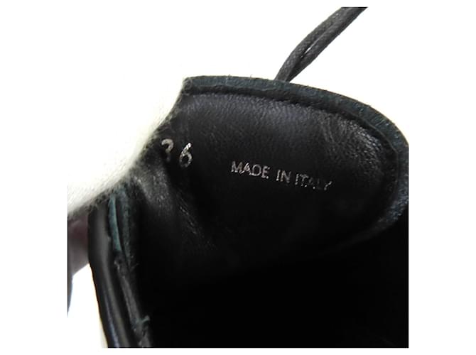 Prada Leder Slipper Schwarz - Ansicht 11