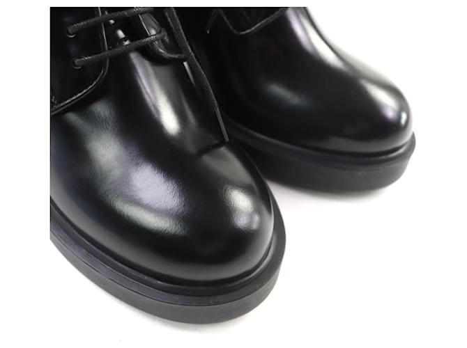 Prada Leder Slipper Schwarz - Ansicht 8