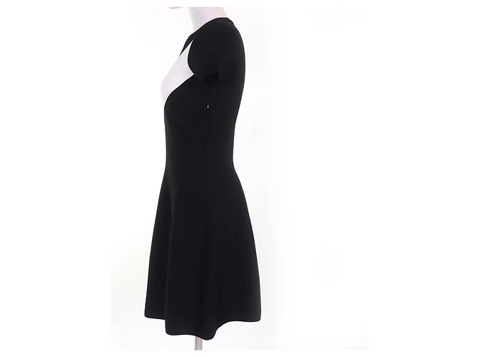 Valentino Rayon Kleid Schwarz - Ansicht 2