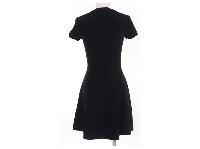 Valentino Rayon Kleid Schwarz - Ansicht 3
