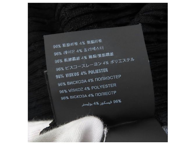 Prada Strickkleid aus Rayon Schwarz - Ansicht 10