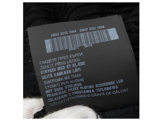 Prada Strickkleid aus Rayon Schwarz - Ansicht 11