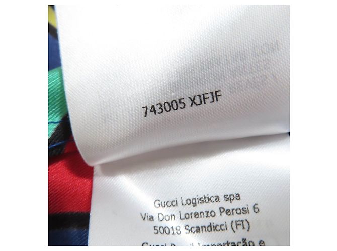 Chaqueta de seda Gucci Horsebit GG Marmont Multicolor - vista 11