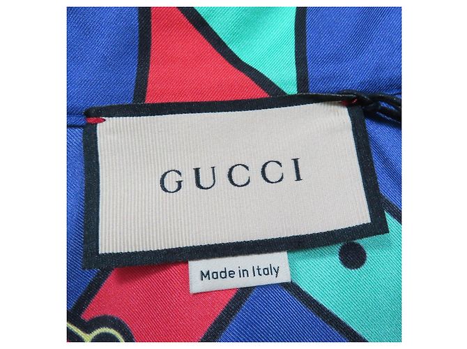 Chaqueta de seda Gucci Horsebit GG Marmont Multicolor - vista 7