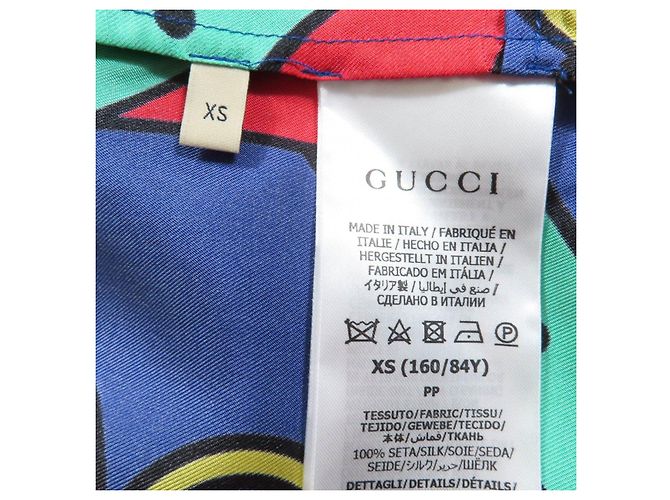 Chaqueta de seda Gucci Horsebit GG Marmont Multicolor - vista 8