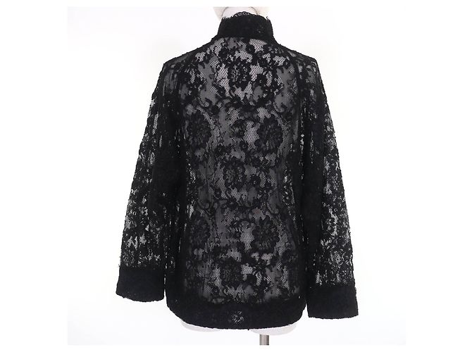 Autre Marque Chaqueta de nylon Ermanno Scervino Negro - vista 3