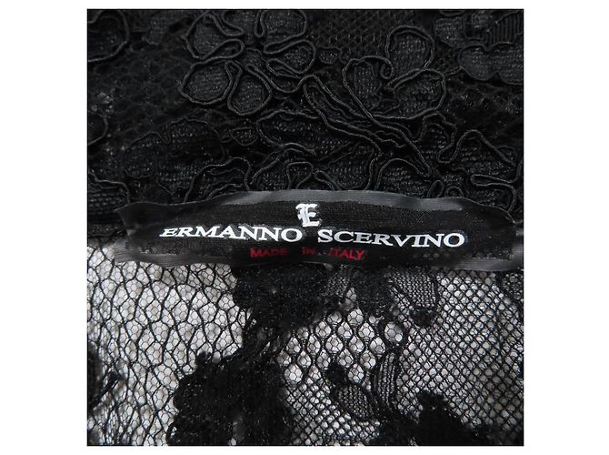 Autre Marque Chaqueta de nylon Ermanno Scervino Negro - vista 7