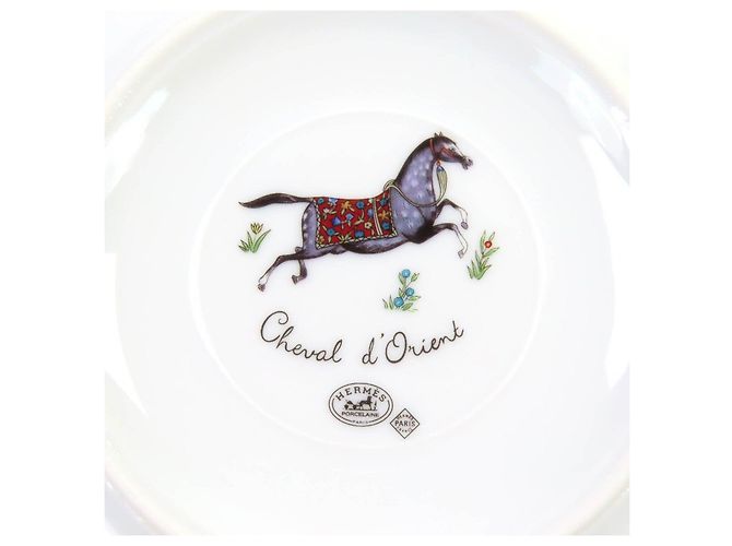 Louça de cerâmica Cheval d'Orient da Hermès Multicor - vista 8