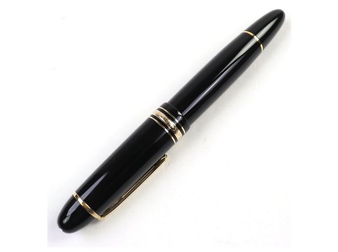 Pluma Montblanc Meisterstück Au750 Negro - vista 2