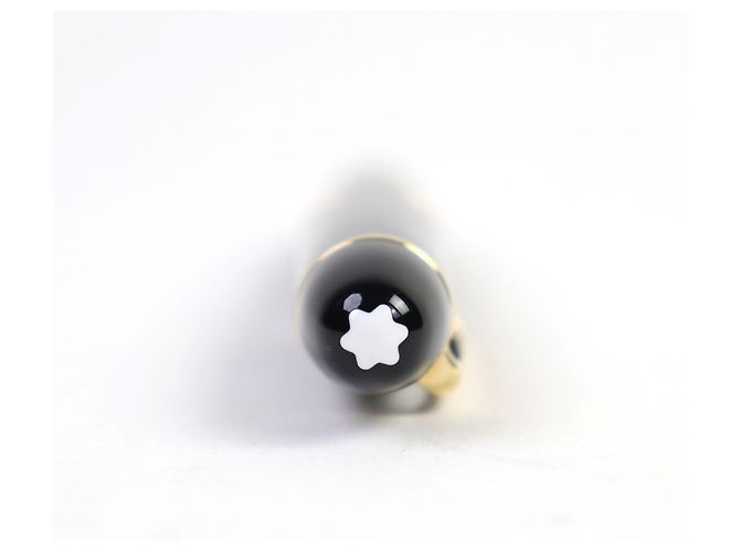 Pluma Montblanc Meisterstück Au750 Negro - vista 4